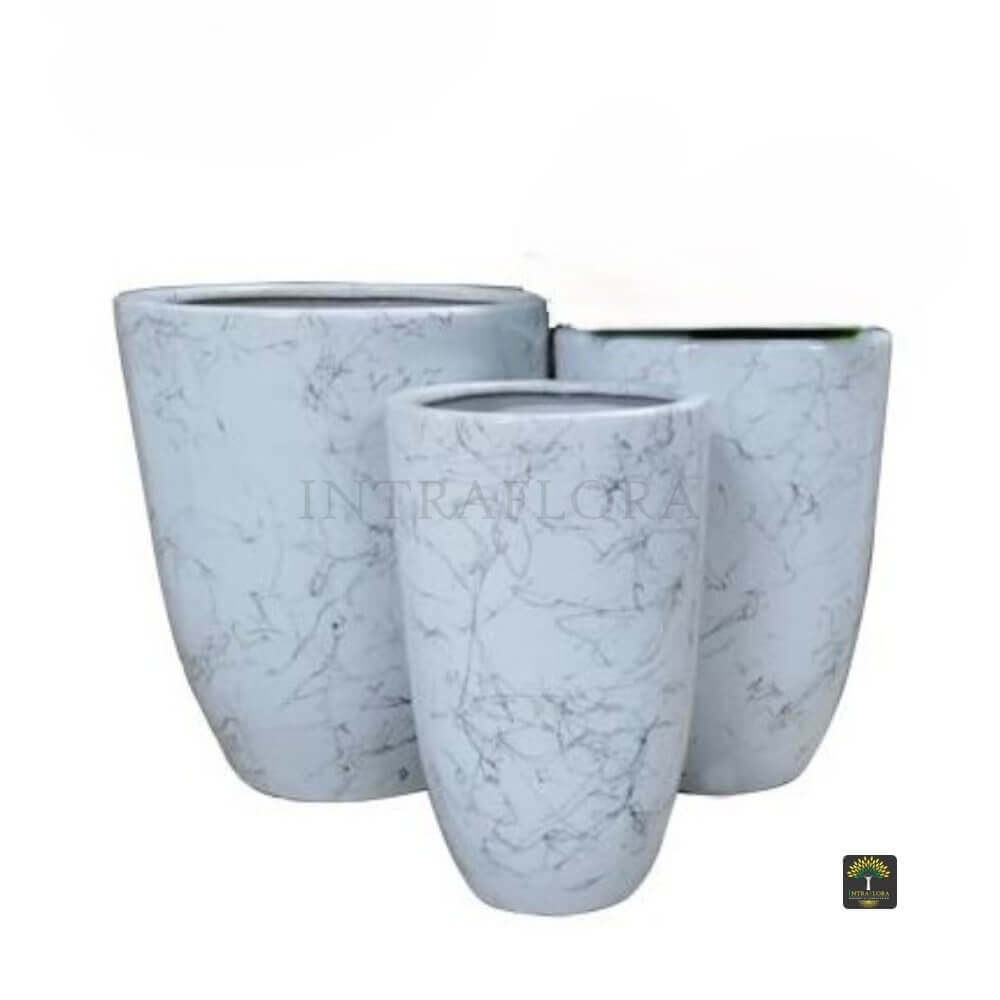 JT329 White Porcelain Pot